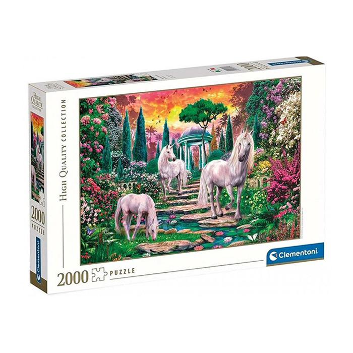 Puzzle 2000 Garden Unicorns 32575