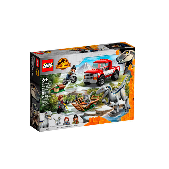 Lego Blue & Beta Velociraptor Capture 76946