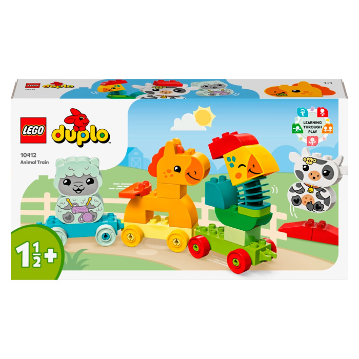Lego Duplo Tren cu animale 10412