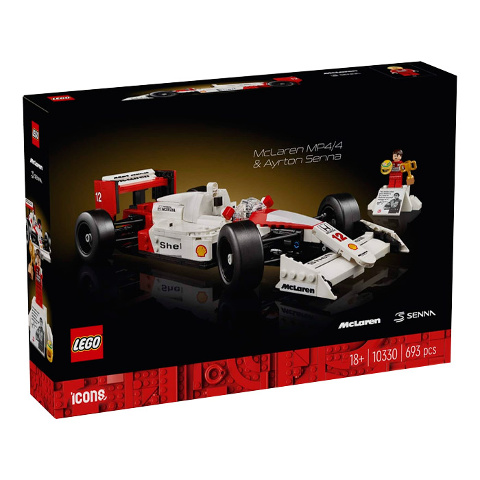 Lego McLaren MP4/4 и Айртон Сенна 10330