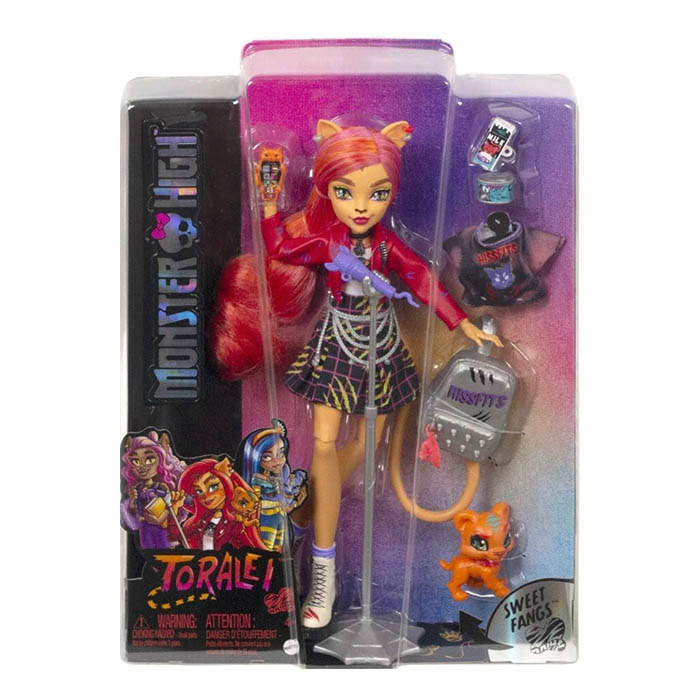Кукла Monster High Toralei Stripe HHK57