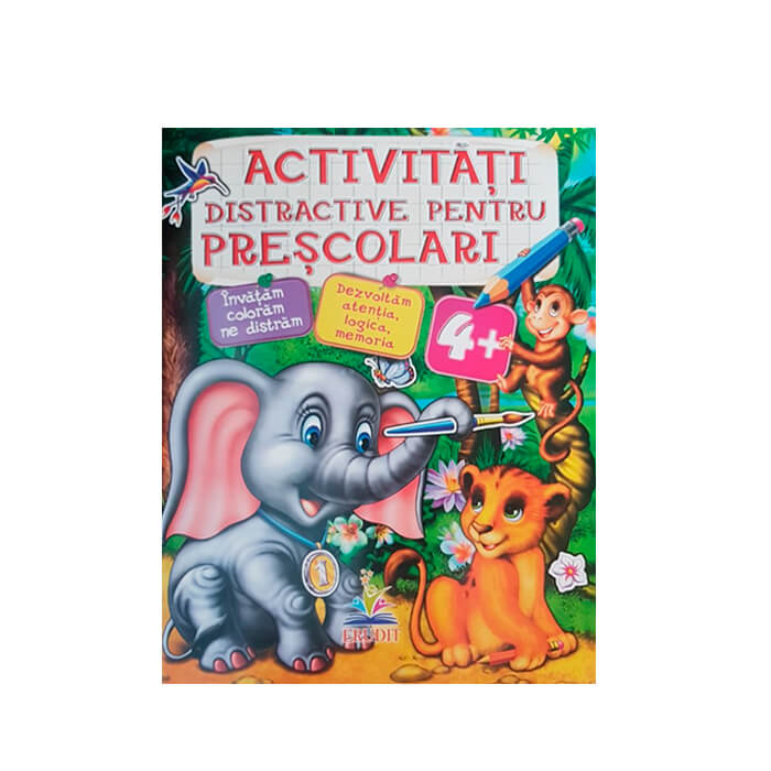 Activ. distractive p-u prescolari. 4+ 634
