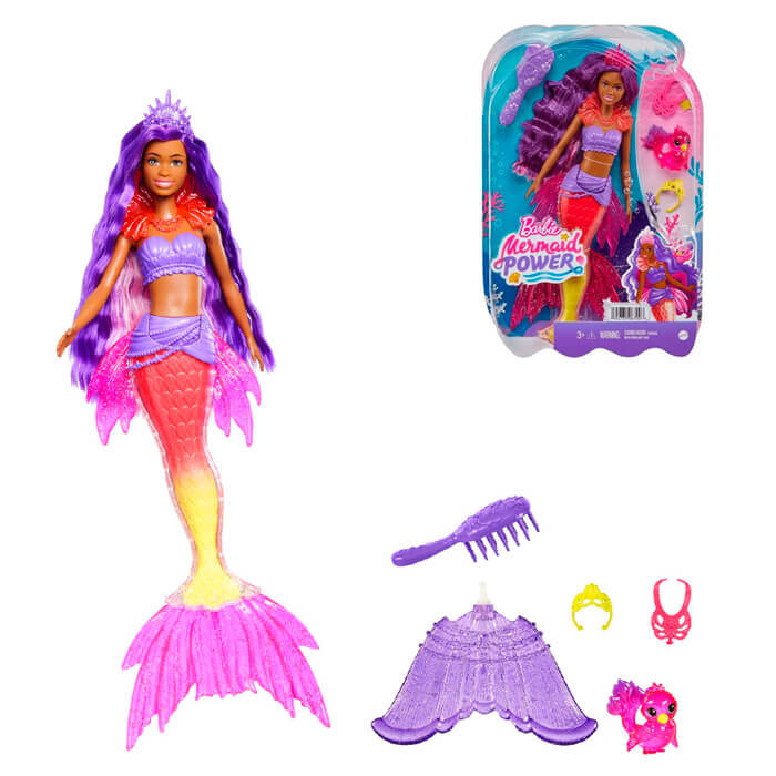 Papusa sirena Barbie HHG53