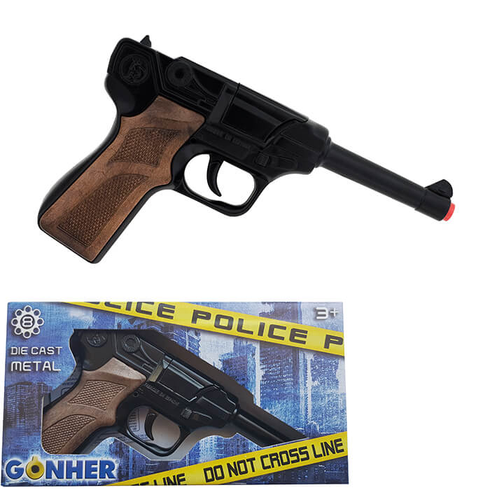 Revolver poliţie jucărie 124/6