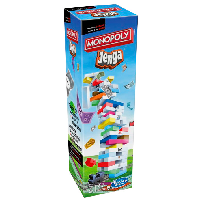 Joc de masa Monopoly-Jenga E8831RUS