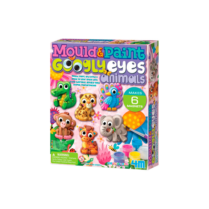 Set creativ "Mould and Paint 3D" Animals 00-04800