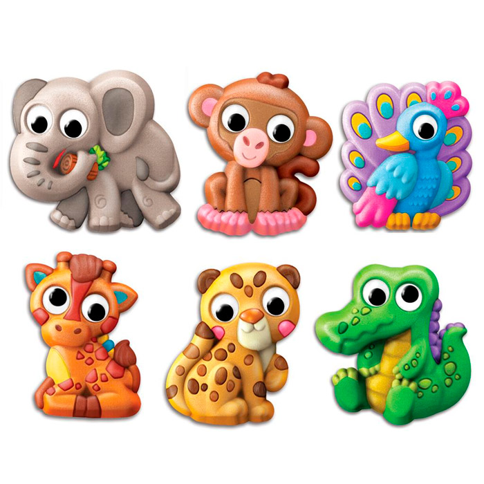 Set creativ "Mould and Paint 3D" Animals 00-04800