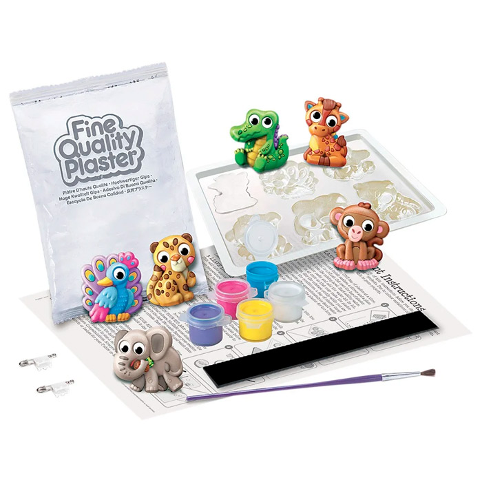Set creativ "Mould and Paint 3D" Animals 00-04800