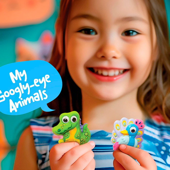 Set creativ "Mould and Paint 3D" Animals 00-04800