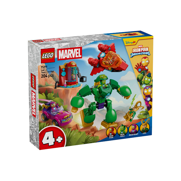 Lego Marvel Iron-Man Локи против команды Железного человека 11211
