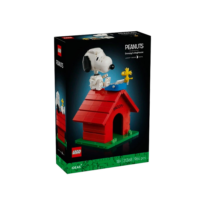 Lego Ideas Peanuts: Домик Шнобби 21368