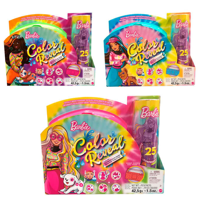 Игровой набор Barbie Color Reveal HCD25