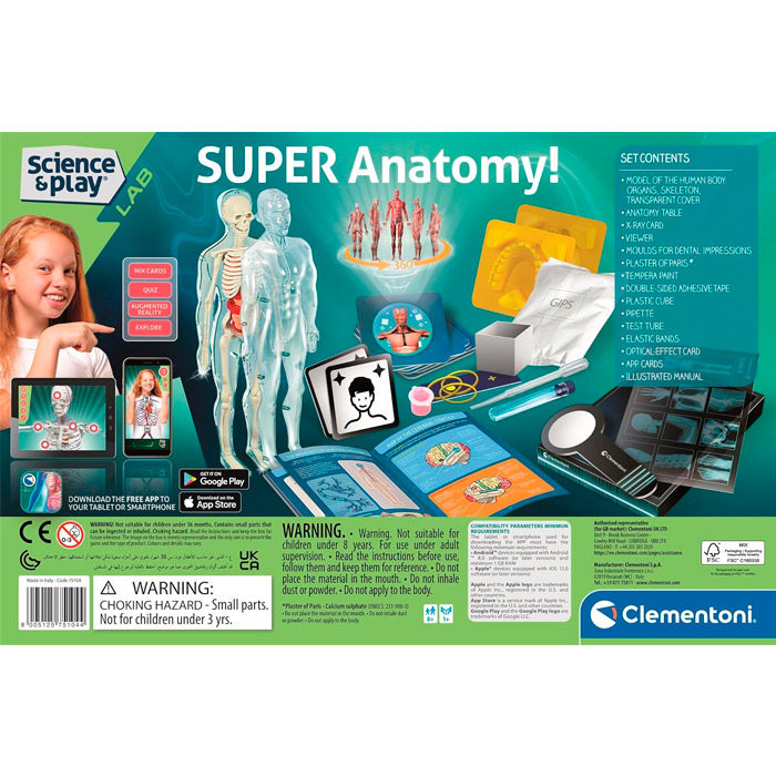 Set de cercetare pentru copii Super Anatomy 75104