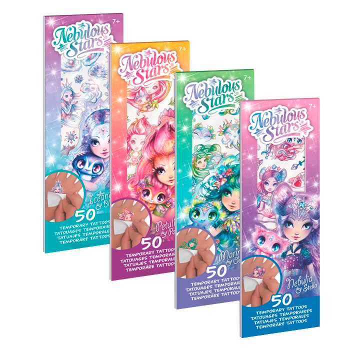 Set tatoo Nebulous Stars 11458