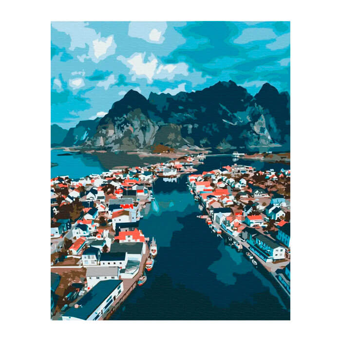 Картина Норвежские фьорды BS52474