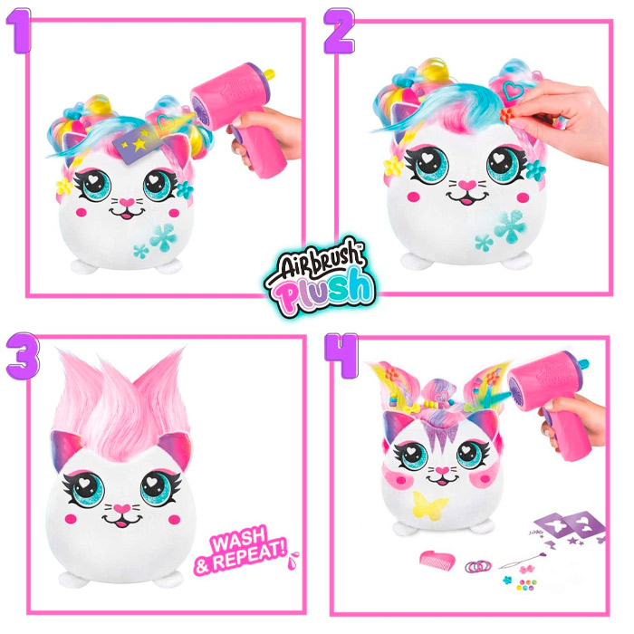 Мягкая игрушка с аэрографом Squish Pal AIR040