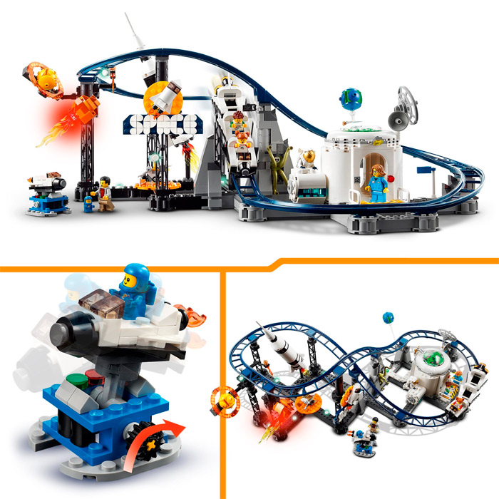 Lego Creator 3-in-1 Roller Coaster spatial 31142