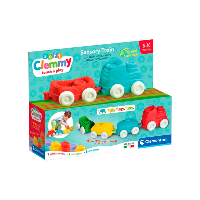 Tren senzorial educational Clemmy 17961
