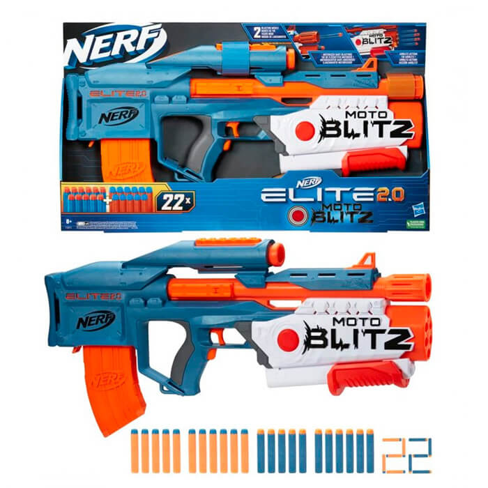 Nerf Elite 2.0 Blaster Motoblitz CS 10 F5872