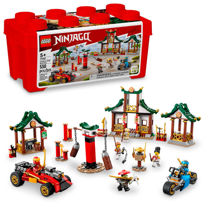 Lego Креативная коробка с кубиками ниндзя 71787