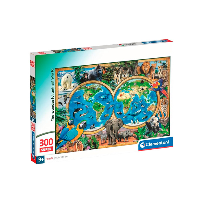 Puzzle 300 The wonderful animal world 21723