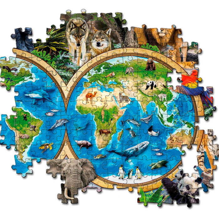 Puzzle 300 The wonderful animal world 21723