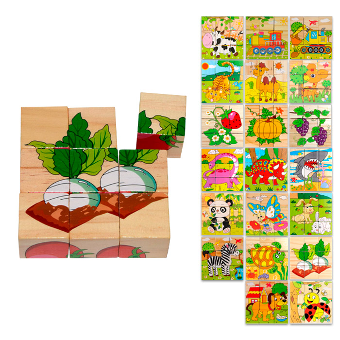 Cuburi de lemn G33171