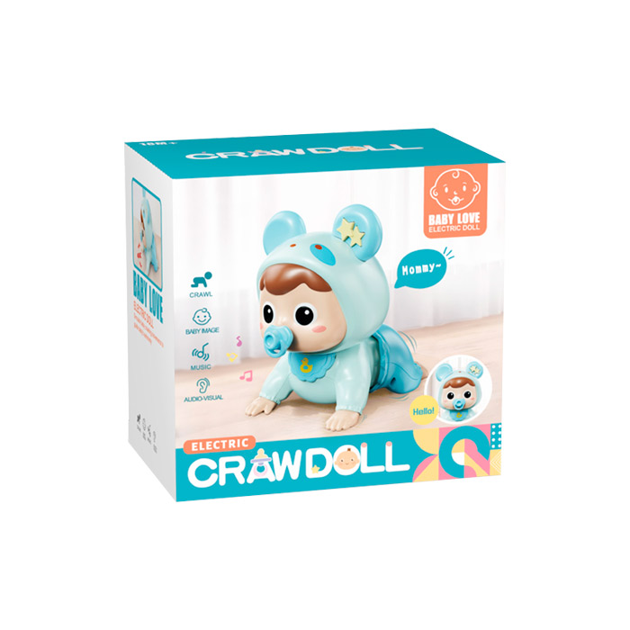 Пупс ползающий M09-B