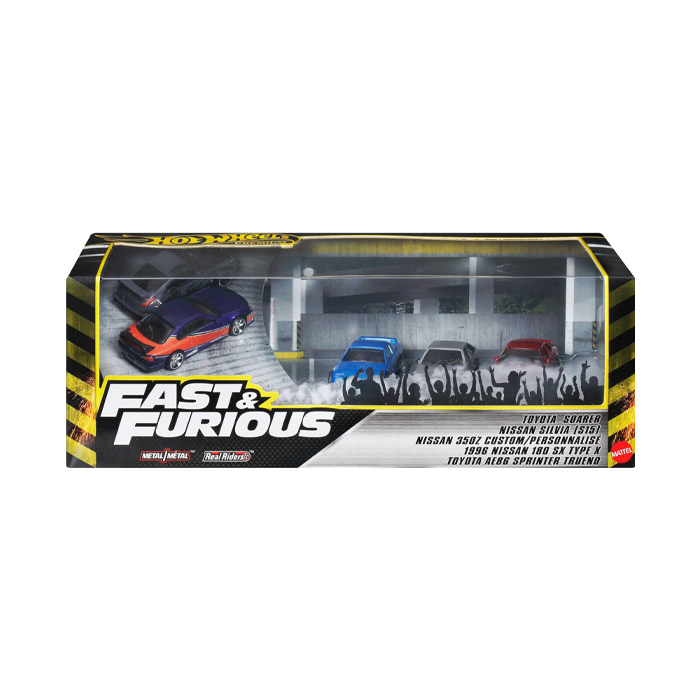 Машинки в наборе HW Cars, Premium Fast & Furious Tokyo Drift JFL99