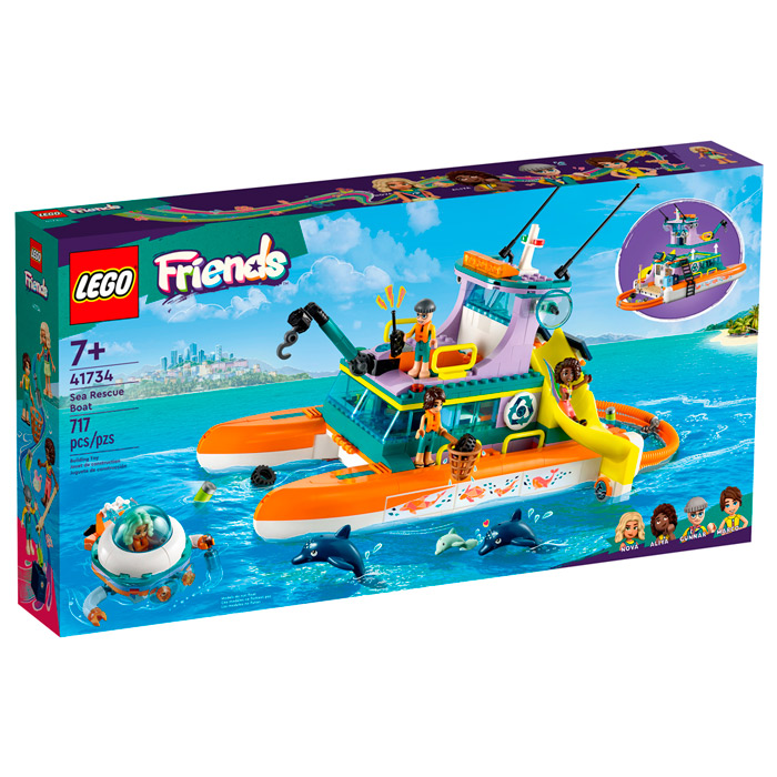 Lego Морская спасательная лодка 41734