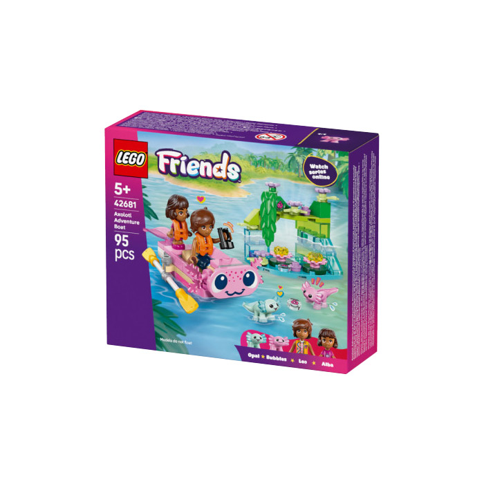 Lego Friends Barca de aventura Axolotl 42681