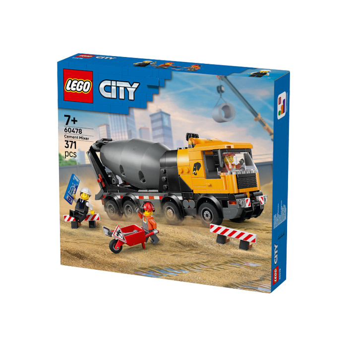 Lego City Бетономешалка 60478