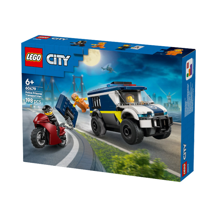 Lego City Полицейский Фургон для перевозки заключенных 60479