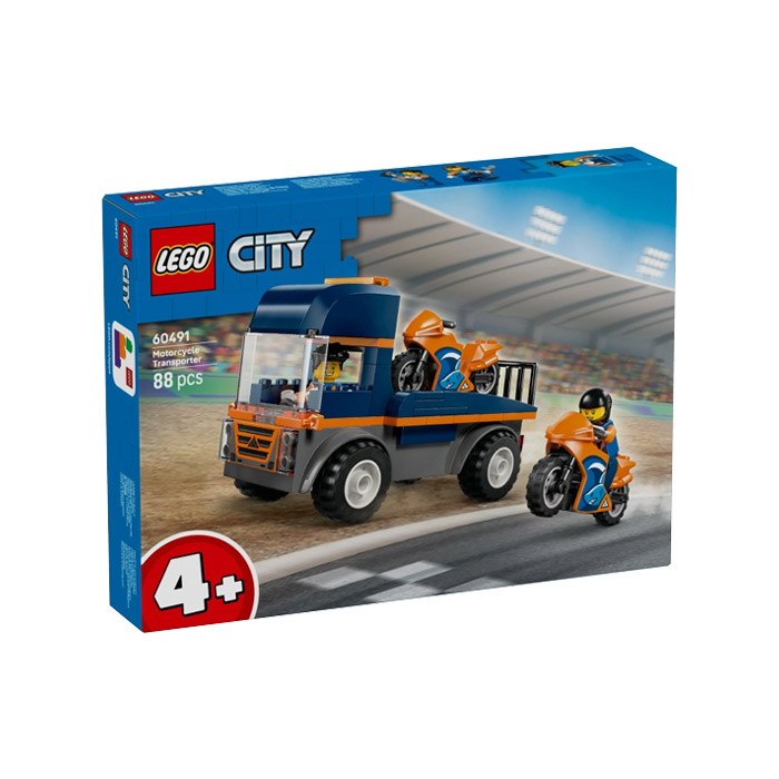 Lego City Транспортер для мотоциклов 60491