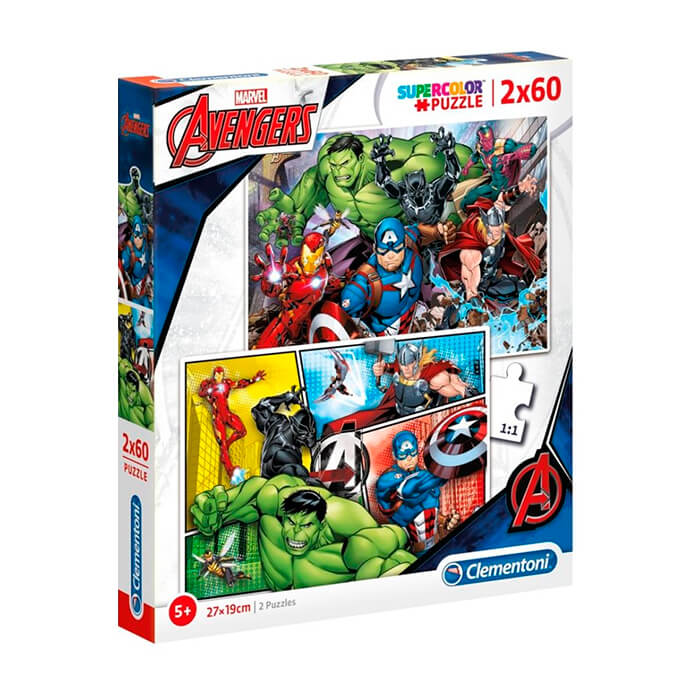 Puzzle 2х60 Avengers 21605