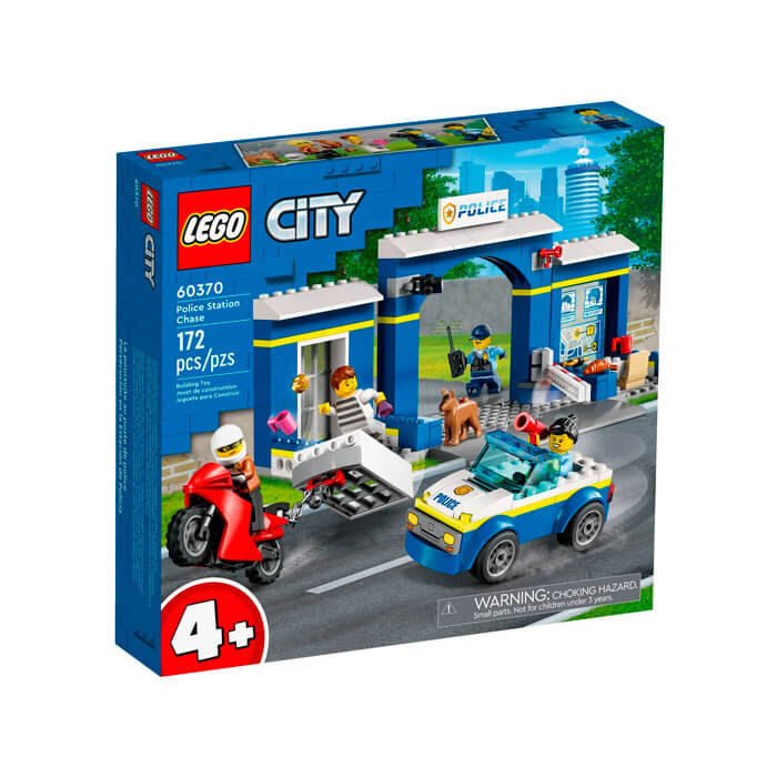 Lego Погоня За полицейским участком 60370