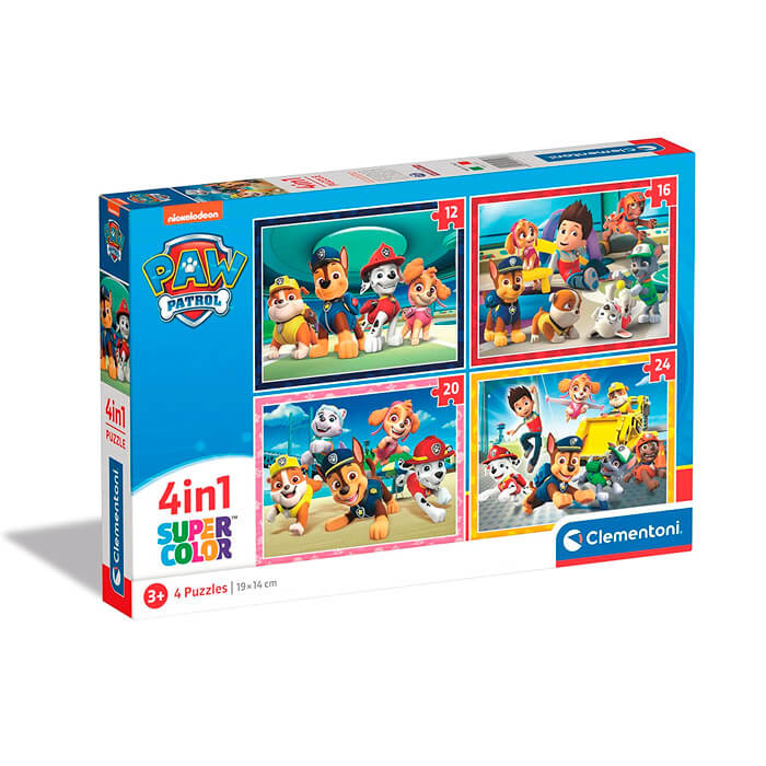 Puzzle 4-in-1 Paw Patrol 21513