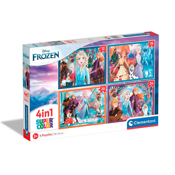 Puzzle 4-in-1 Frozen 21518