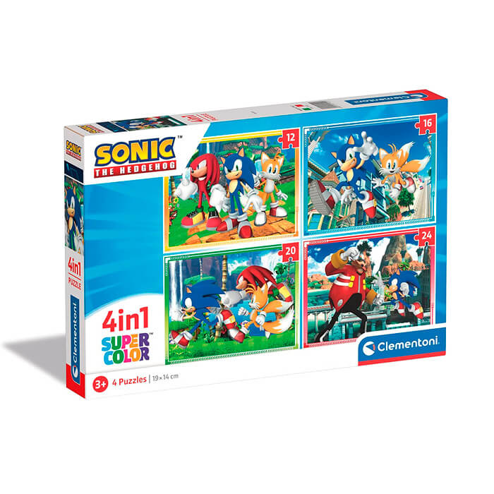 Puzzle 4-in-1 Sonic 21522