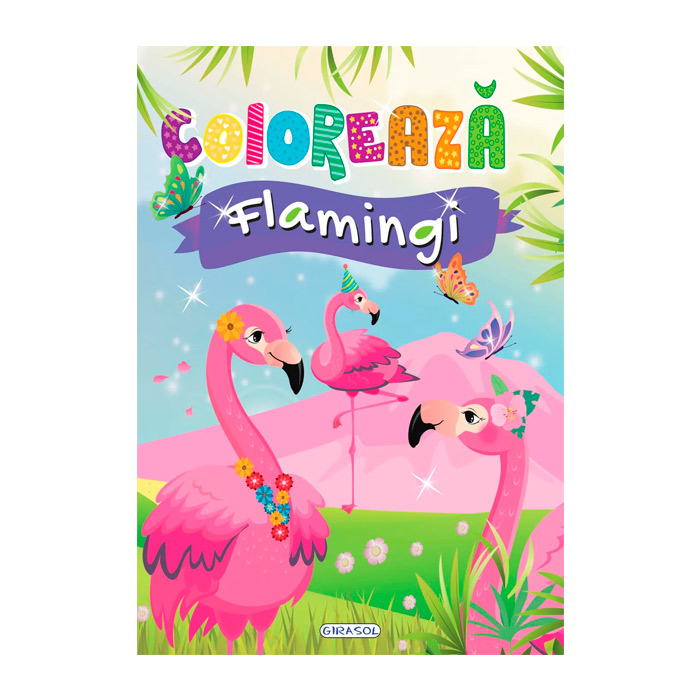 Coloreaza - Flamingi_Girasol 242017