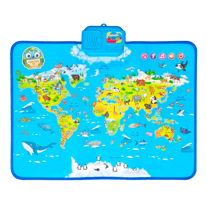 Плакат "Карта мира" 757-83