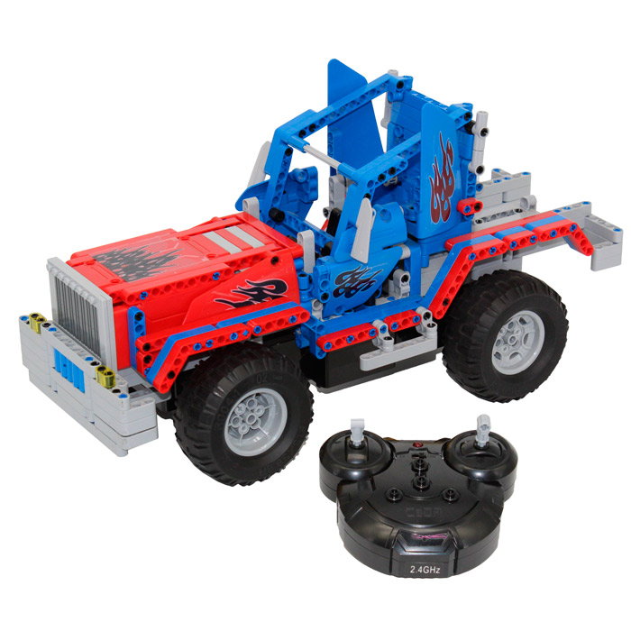 Foto Constructor cu R/C "Convey Truck" CaDa C51002W Constructor cu R/C "Convey Truck" CaDa C51002W