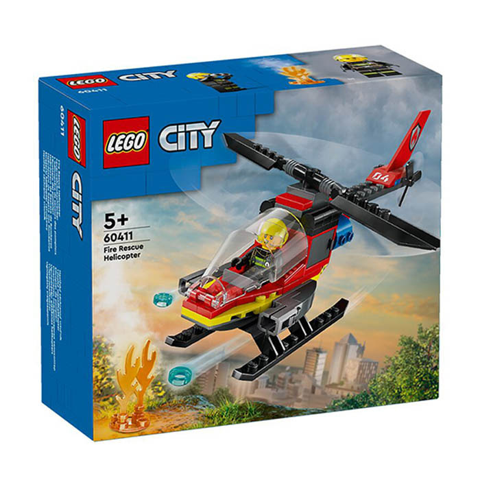 Lego Пожарно-спасательный вертолет 60411