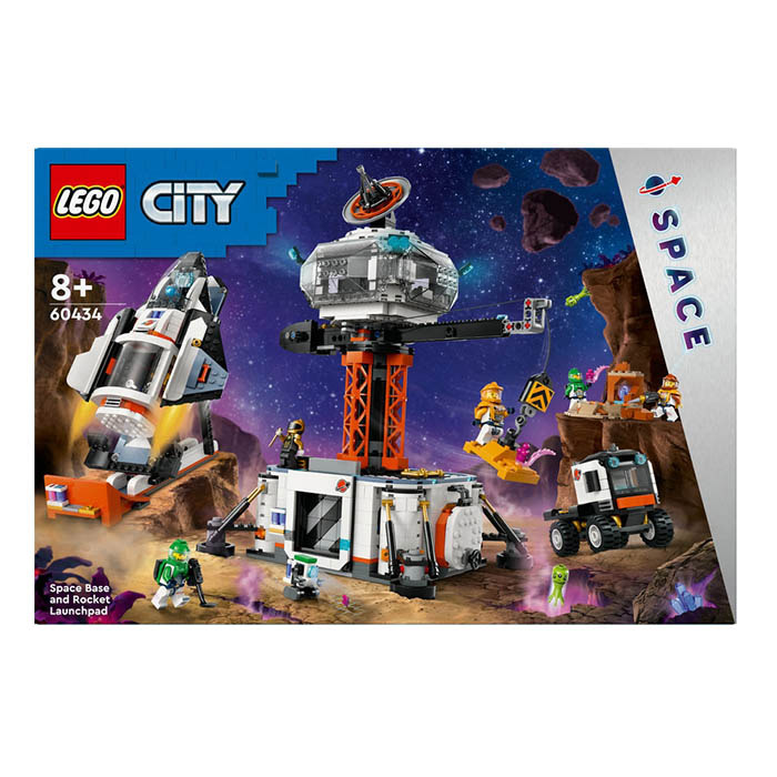 Lego Космическая база и ракетная стартовая площадка 60434