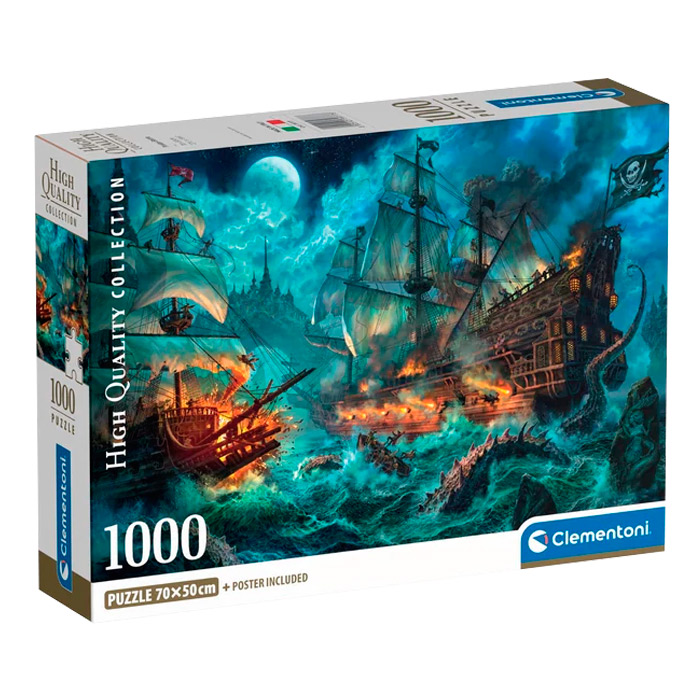 Puzzle 1000 Pirate Battle 39777