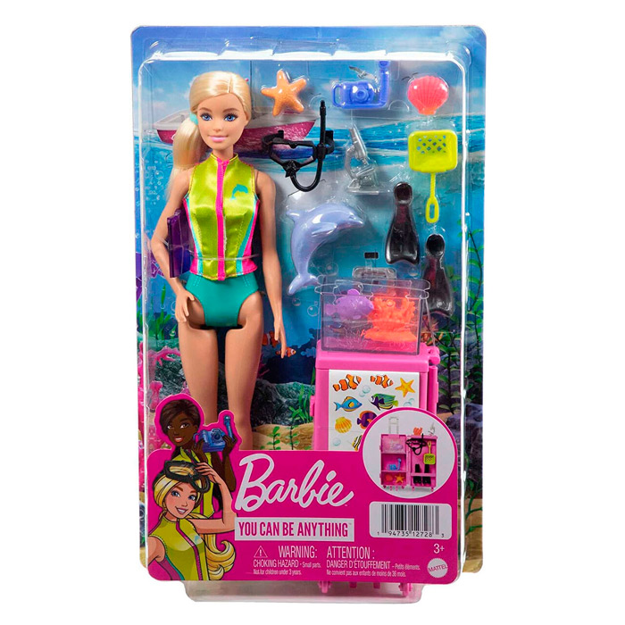 Barbie Кукла Биолог Марин HMH26