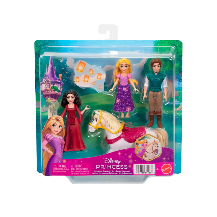 Куклы в наборе мини Disney Princess Рапунцель и друзья JHG85