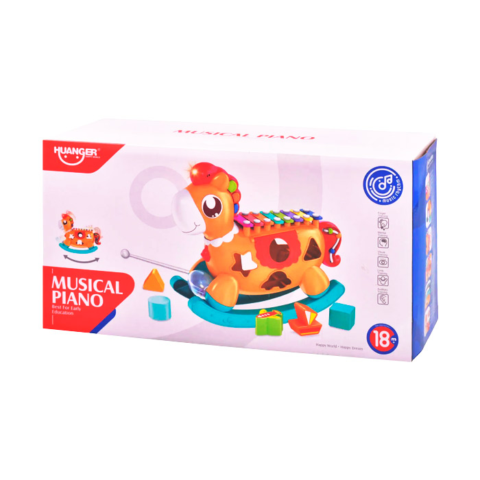 Jucarie educativa Calut xilofon-sortator HE8038