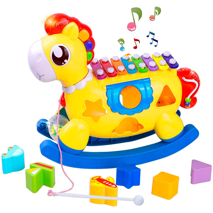 Jucarie educativa Calut xilofon-sortator HE8038