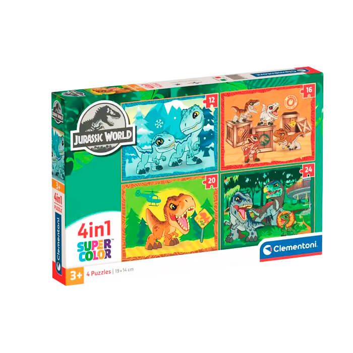 Puzzle 4in1 Jurassic World 21521